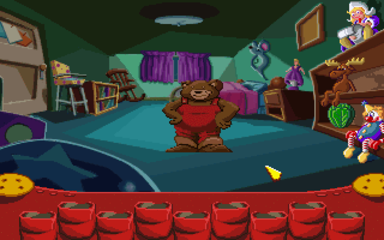 Gameplay screen of Fatty Bear's Birthday Surprise (1/8) Gameplay screen of Fatty Bear's Birthday Surprise (1/8)