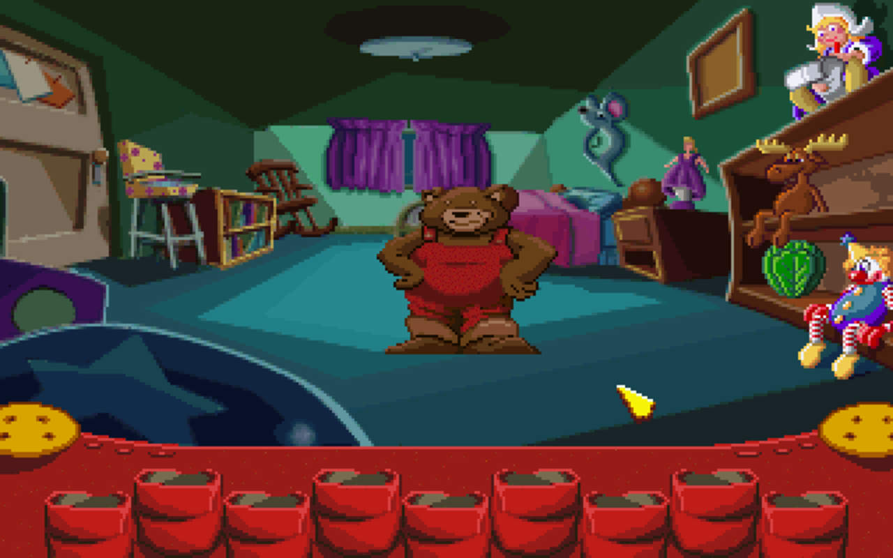 Gameplay screen of Fatty Bear's Birthday Surprise (1/8) Gameplay screen of Fatty Bear's Birthday Surprise (1/8)