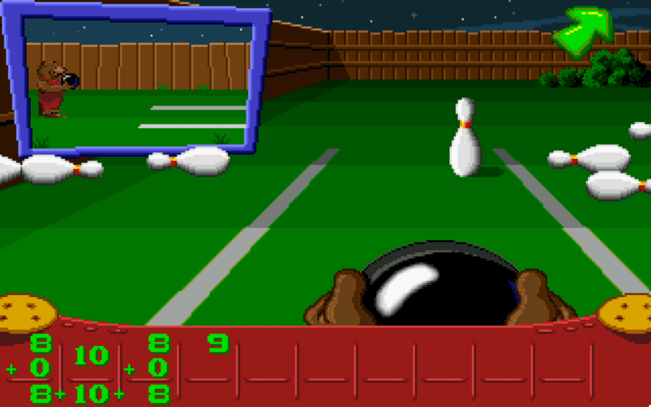 Gameplay screen of Fatty Bear's Birthday Surprise (2/8) Gameplay screen of Fatty Bear's Birthday Surprise (2/8)