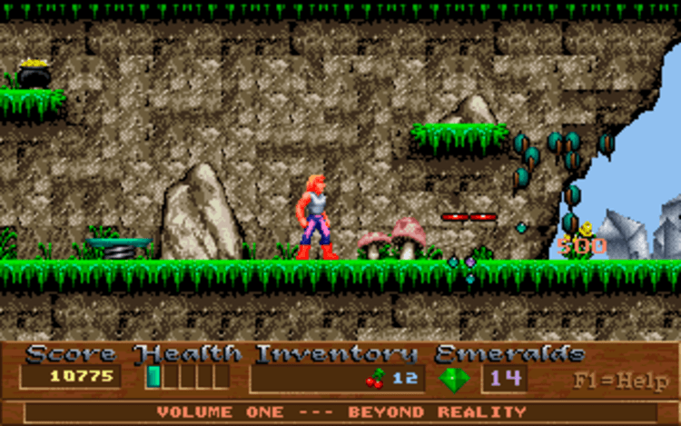 Gameplay screen of Xargon (6/8) Gameplay screen of Xargon (6/8)