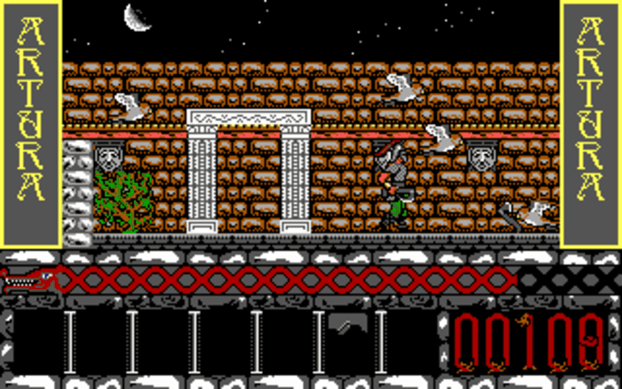 Gameplay screen of Artura (2/8) Gameplay screen of Artura (2/8)