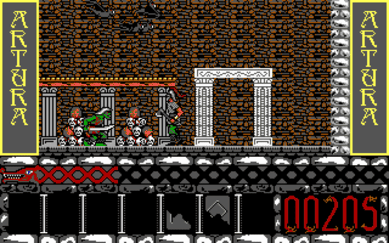 Gameplay screen of Artura (4/8) Gameplay screen of Artura (4/8)