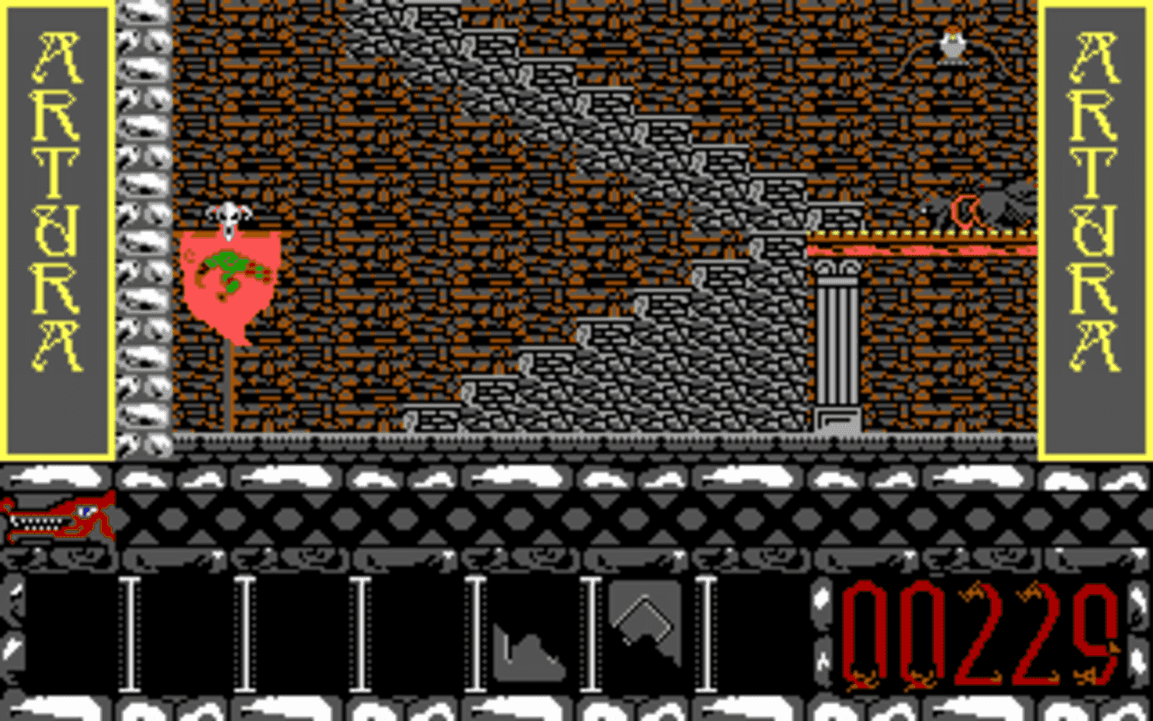 Gameplay screen of Artura (5/8) Gameplay screen of Artura (5/8)