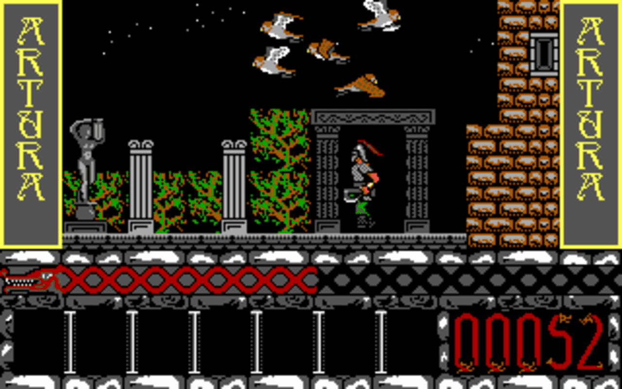 Gameplay screen of Artura (8/8) Gameplay screen of Artura (8/8)