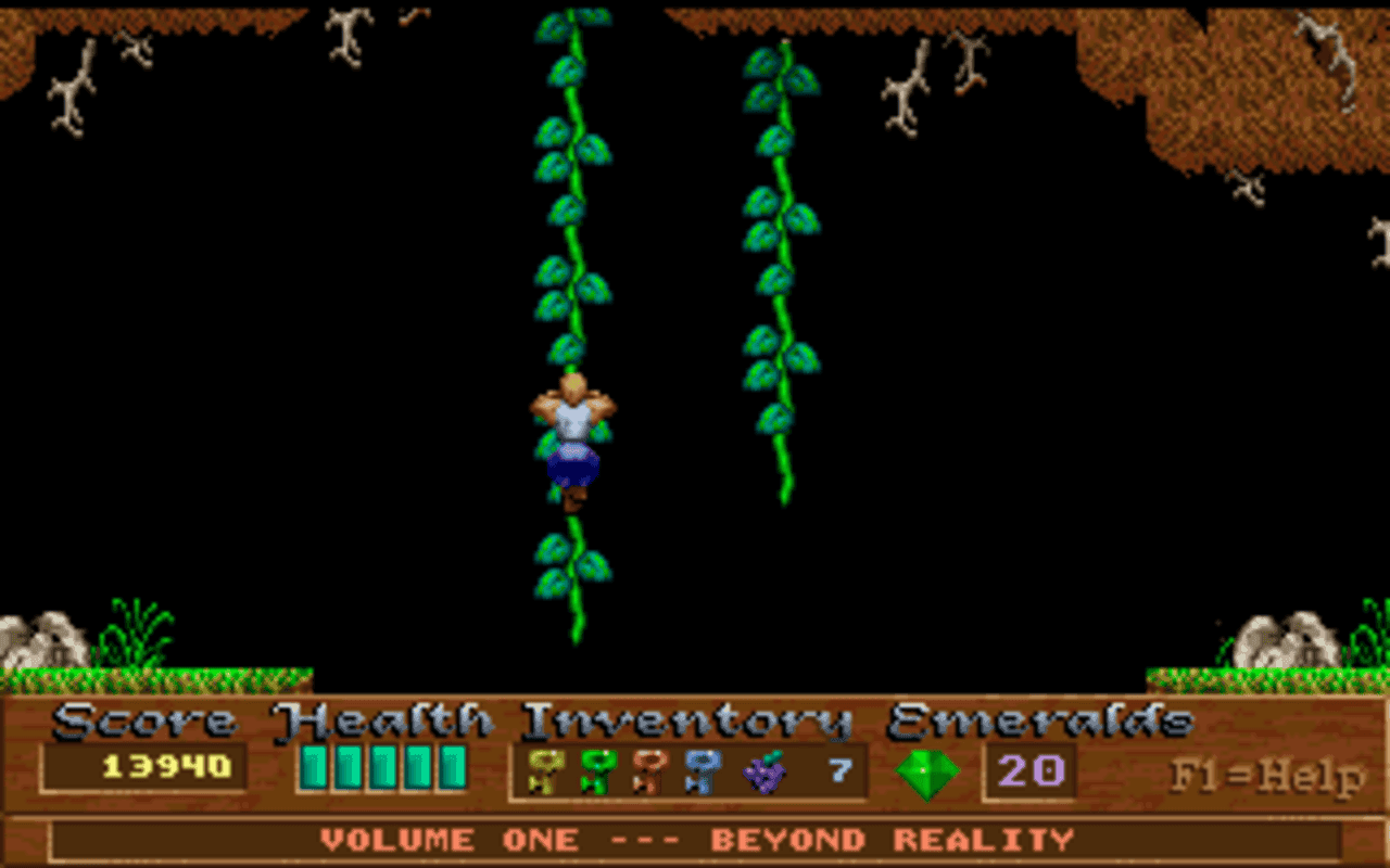 Gameplay screen of Xargon (8/8) Gameplay screen of Xargon (8/8)