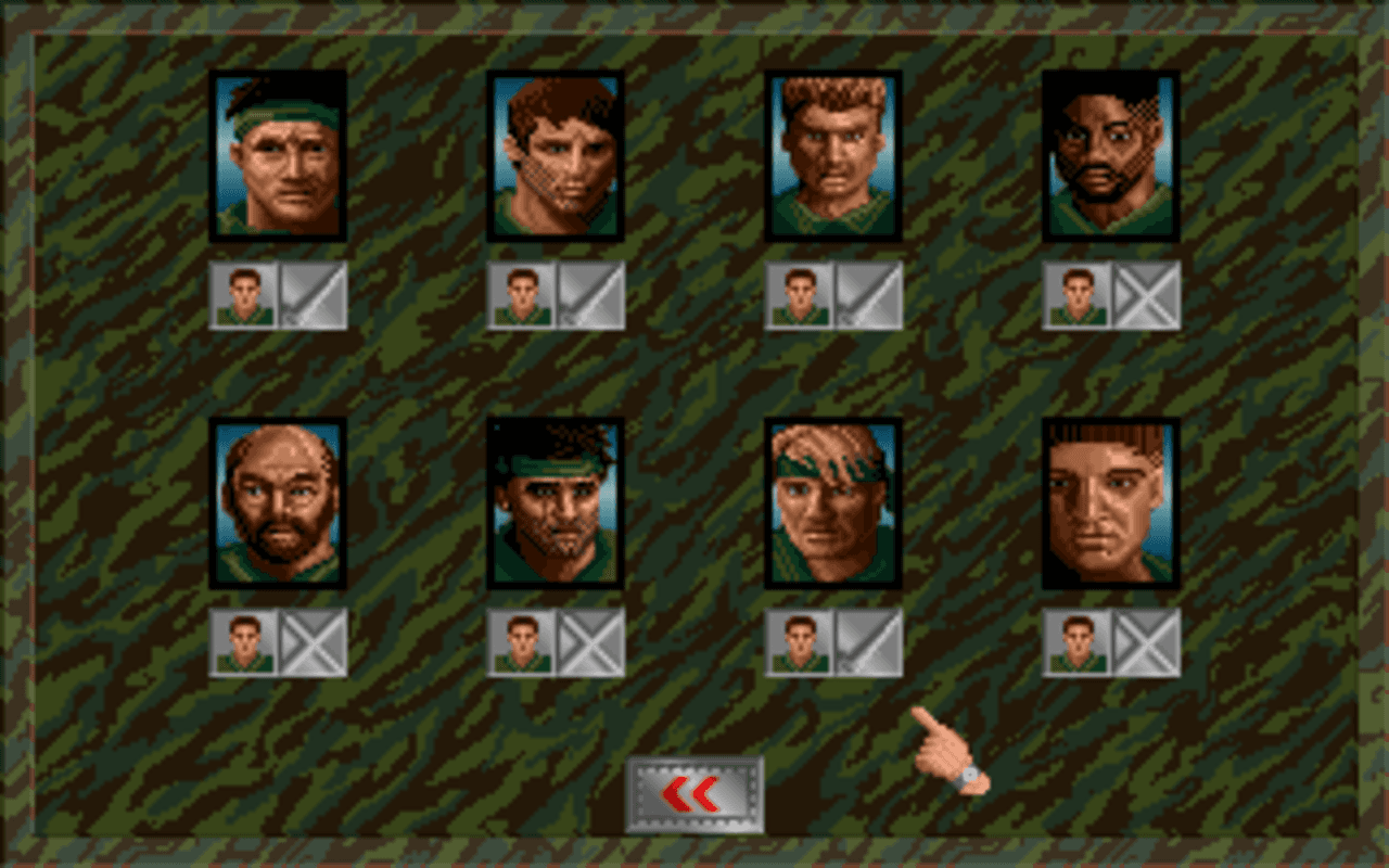 Gameplay screen of Sabre Team (4/8) Gameplay screen of Sabre Team (4/8)