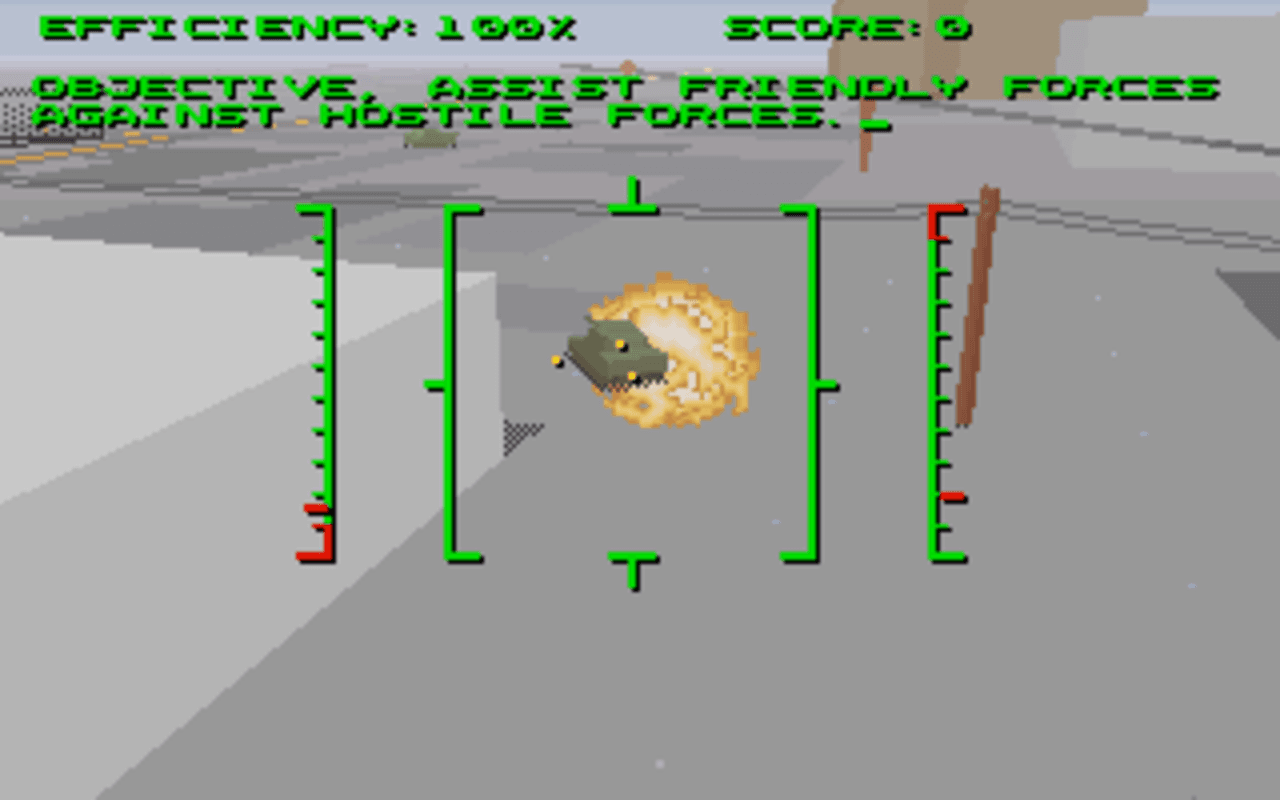 Gameplay screen of RoboCop 3D (3/8) Gameplay screen of RoboCop 3D (3/8)