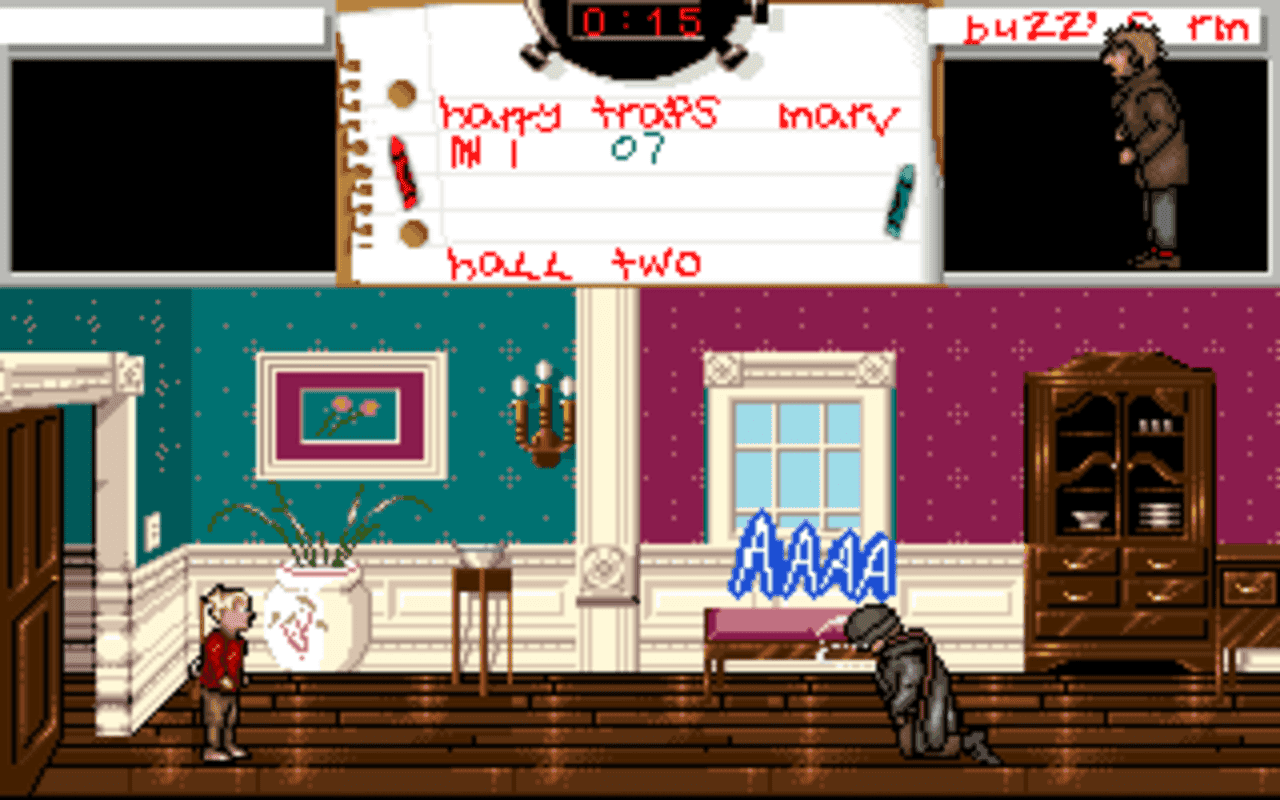 Gameplay screen of Home Alone (6/8) Gameplay screen of Home Alone (6/8)