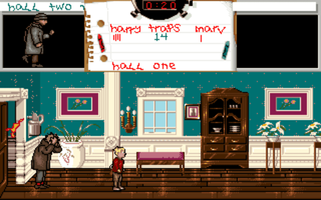 Gameplay screen of Home Alone (7/8) Gameplay screen of Home Alone (7/8)