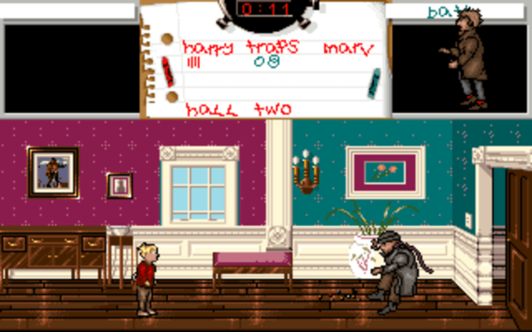 Gameplay screen of Home Alone (8/8) Gameplay screen of Home Alone (8/8)