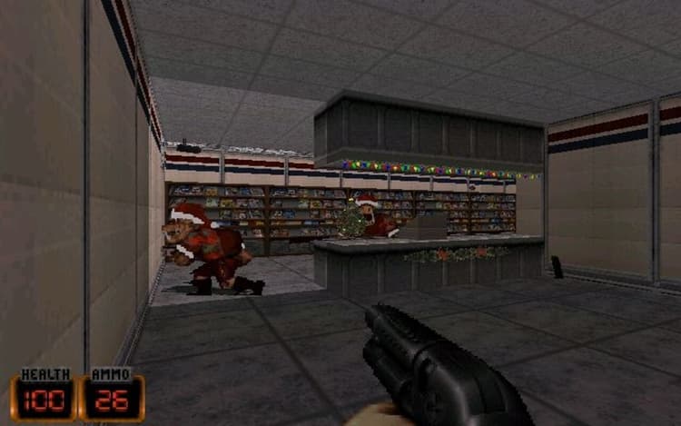 Gameplay screen of Duke: Nuclear Winter (4/8) Gameplay screen of Duke: Nuclear Winter (4/8)