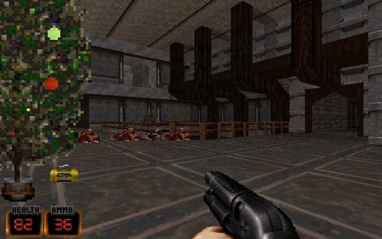 Gameplay screen of Duke: Nuclear Winter (7/8) Gameplay screen of Duke: Nuclear Winter (7/8)