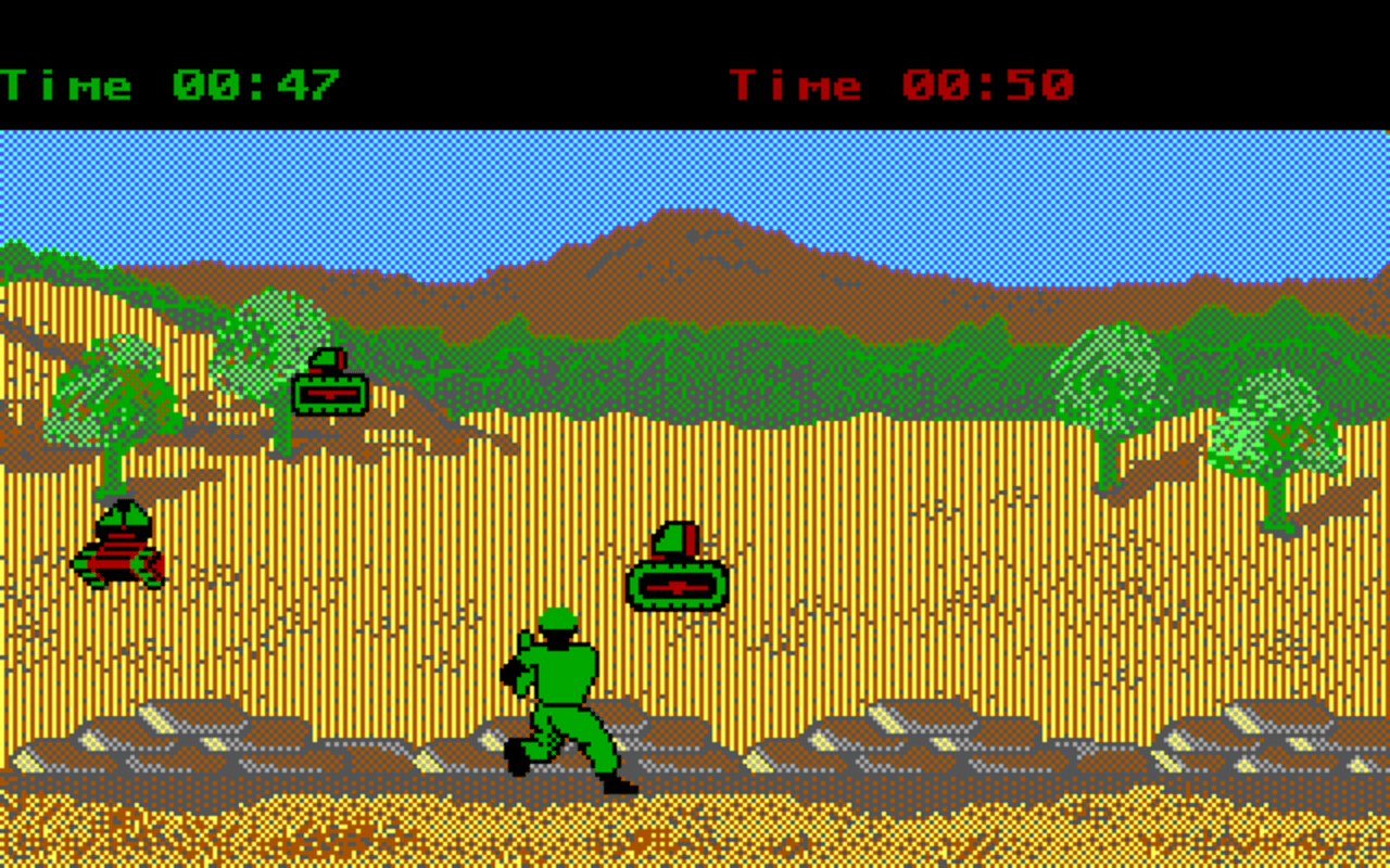 Gameplay screen of Boot Camp (3/4) Gameplay screen of Boot Camp (3/4)