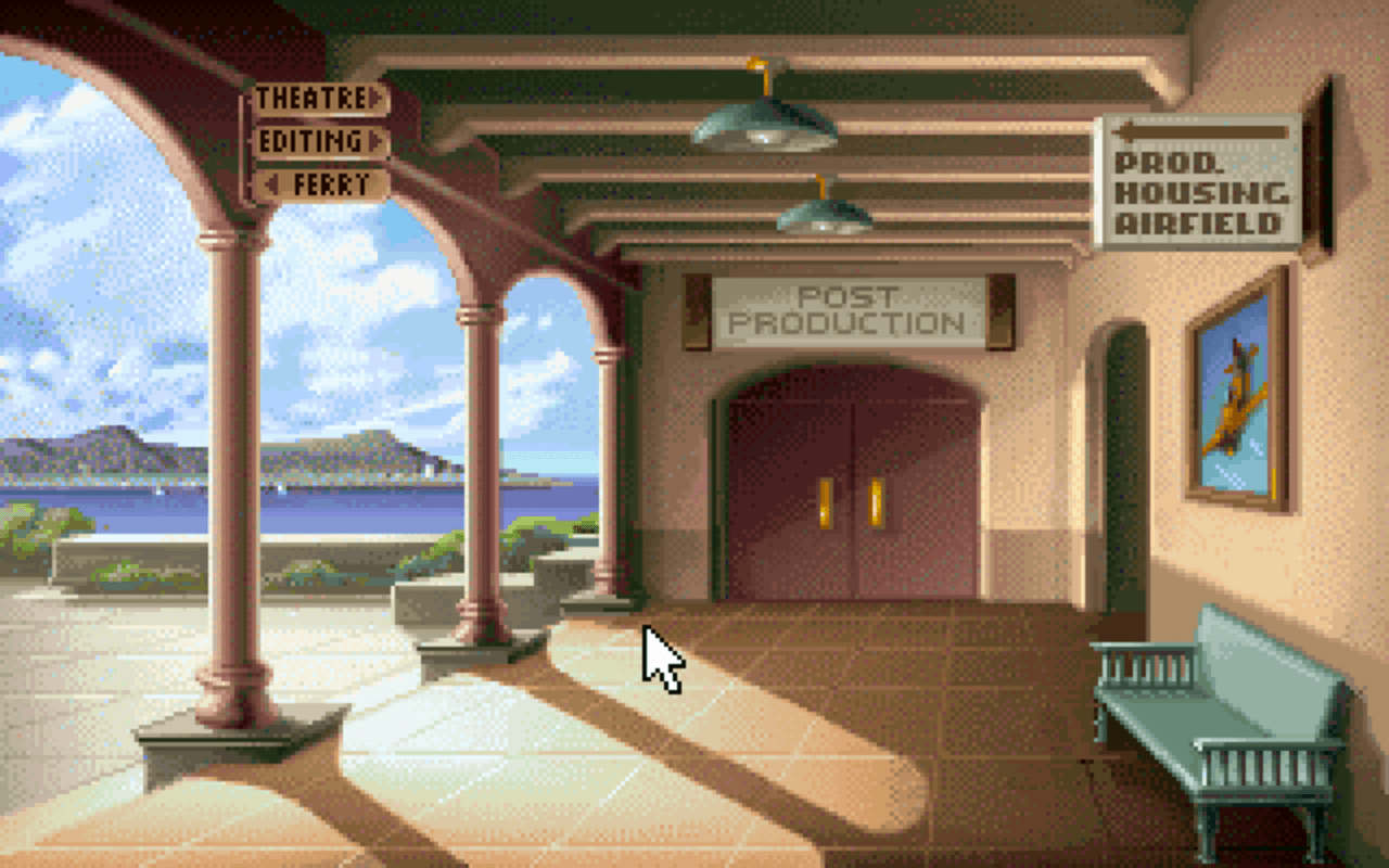 Gameplay screen of Stunt Island (2/8) Gameplay screen of Stunt Island (2/8)