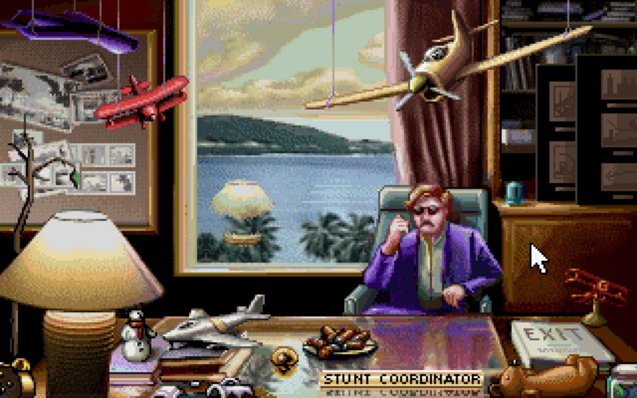 Gameplay screen of Stunt Island (8/8) Gameplay screen of Stunt Island (8/8)