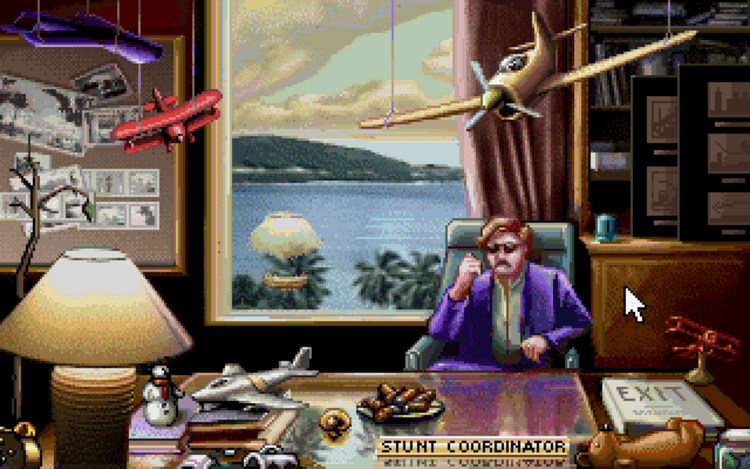 Gameplay screen of Stunt Island (8/8) Gameplay screen of Stunt Island (8/8)