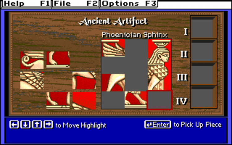 Gameplay screen of Super Solvers: Challenge of the Ancient Empires! (8/8) Gameplay screen of Super Solvers: Challenge of the Ancient Empires! (8/8)