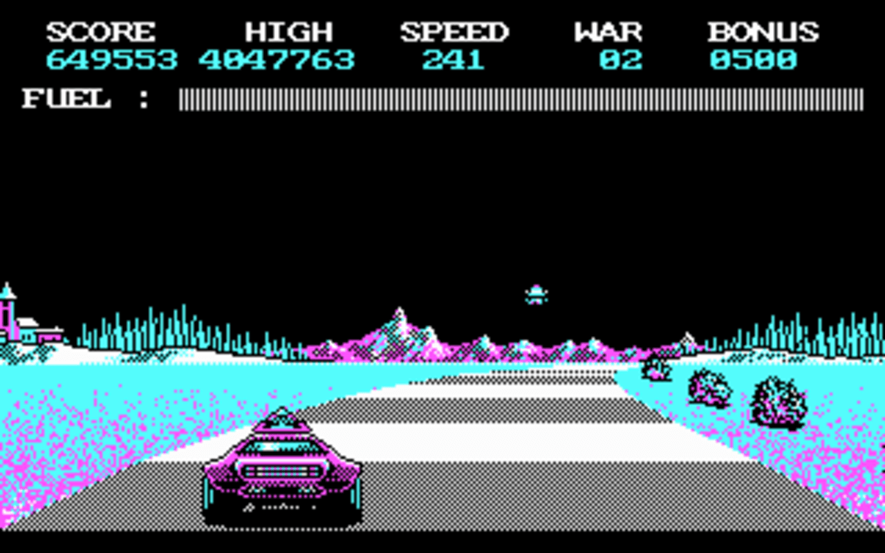 Gameplay screen of Fire and Forget (2/8) Gameplay screen of Fire and Forget (2/8)