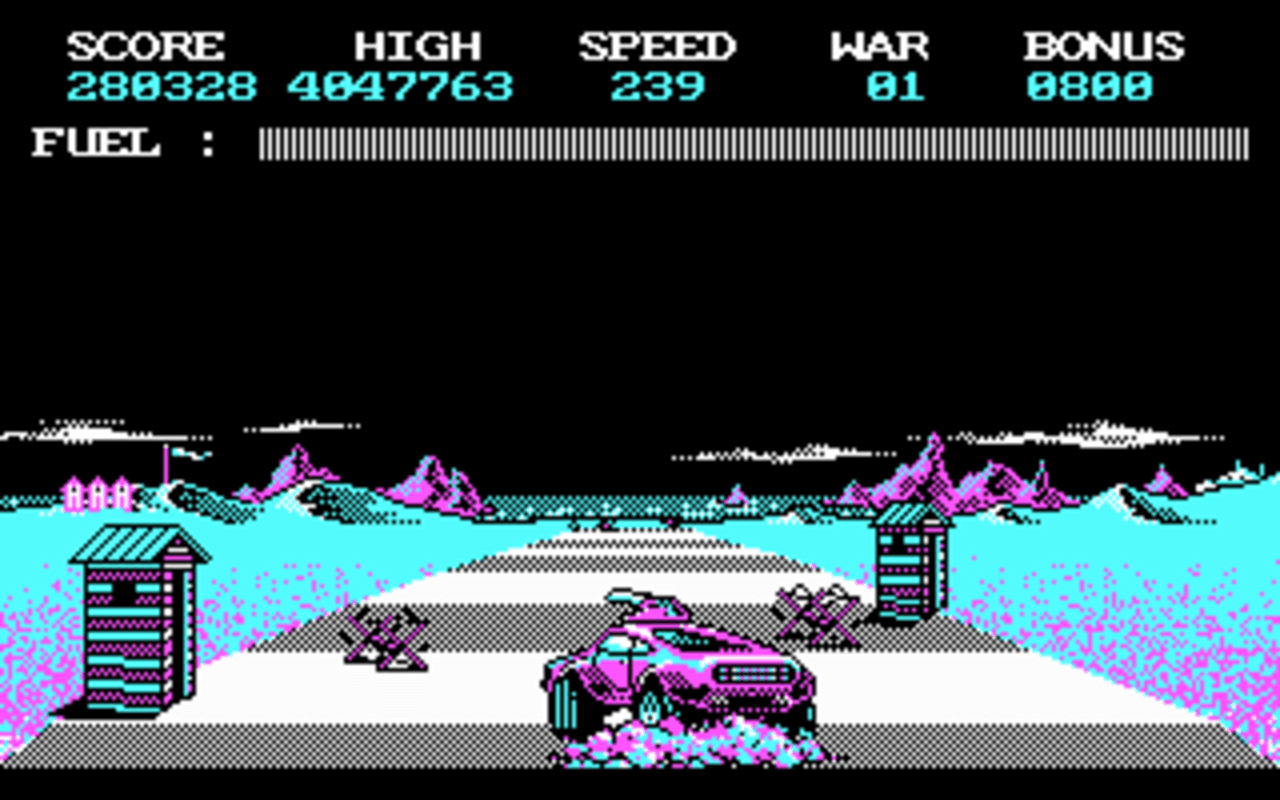 Gameplay screen of Fire and Forget (6/8) Gameplay screen of Fire and Forget (6/8)