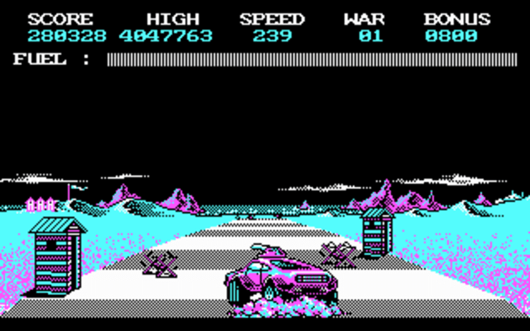 Gameplay screen of Fire and Forget (6/8) Gameplay screen of Fire and Forget (6/8)