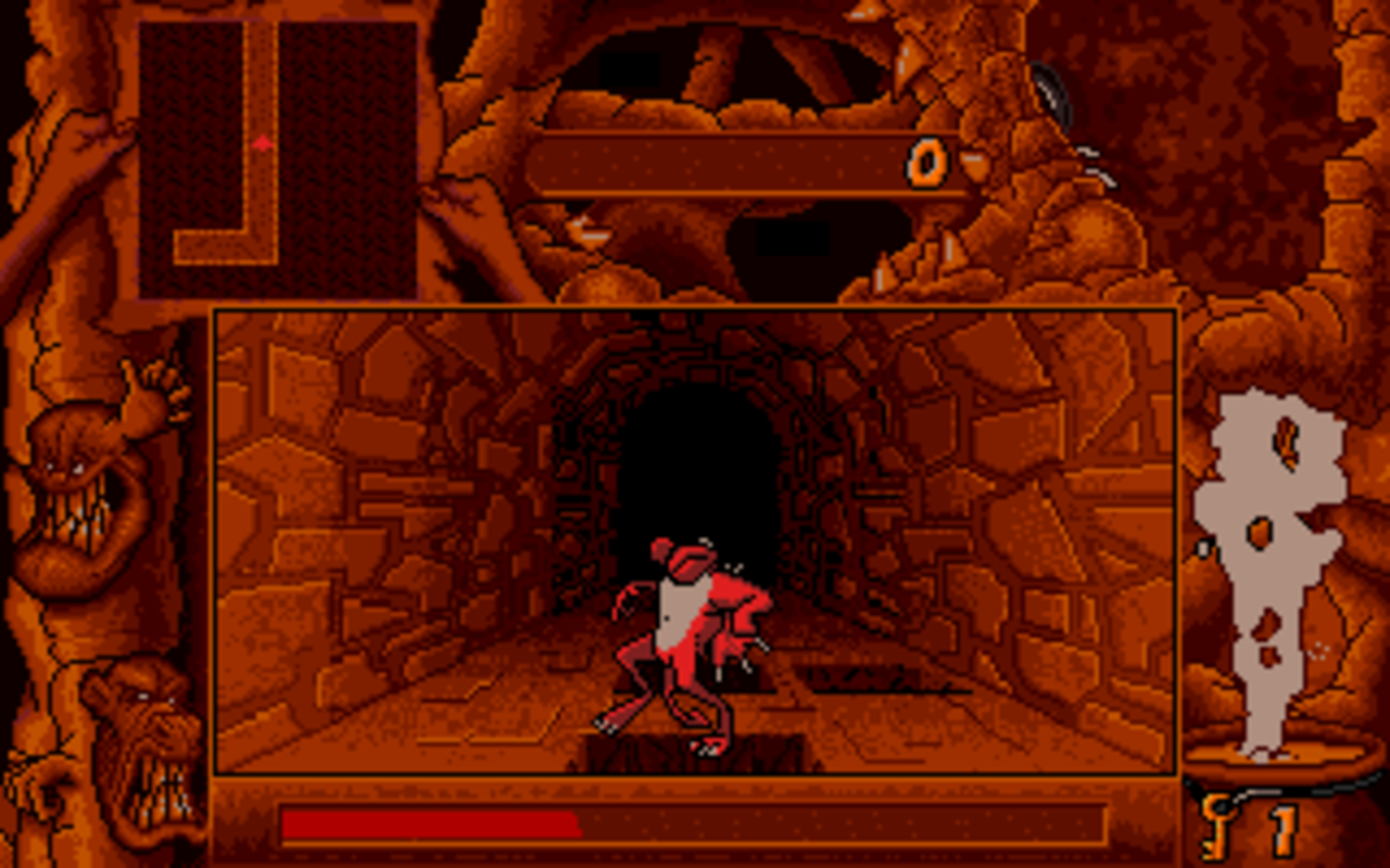 Gameplay screen of Litil Divil (5/8) Gameplay screen of Litil Divil (5/8)