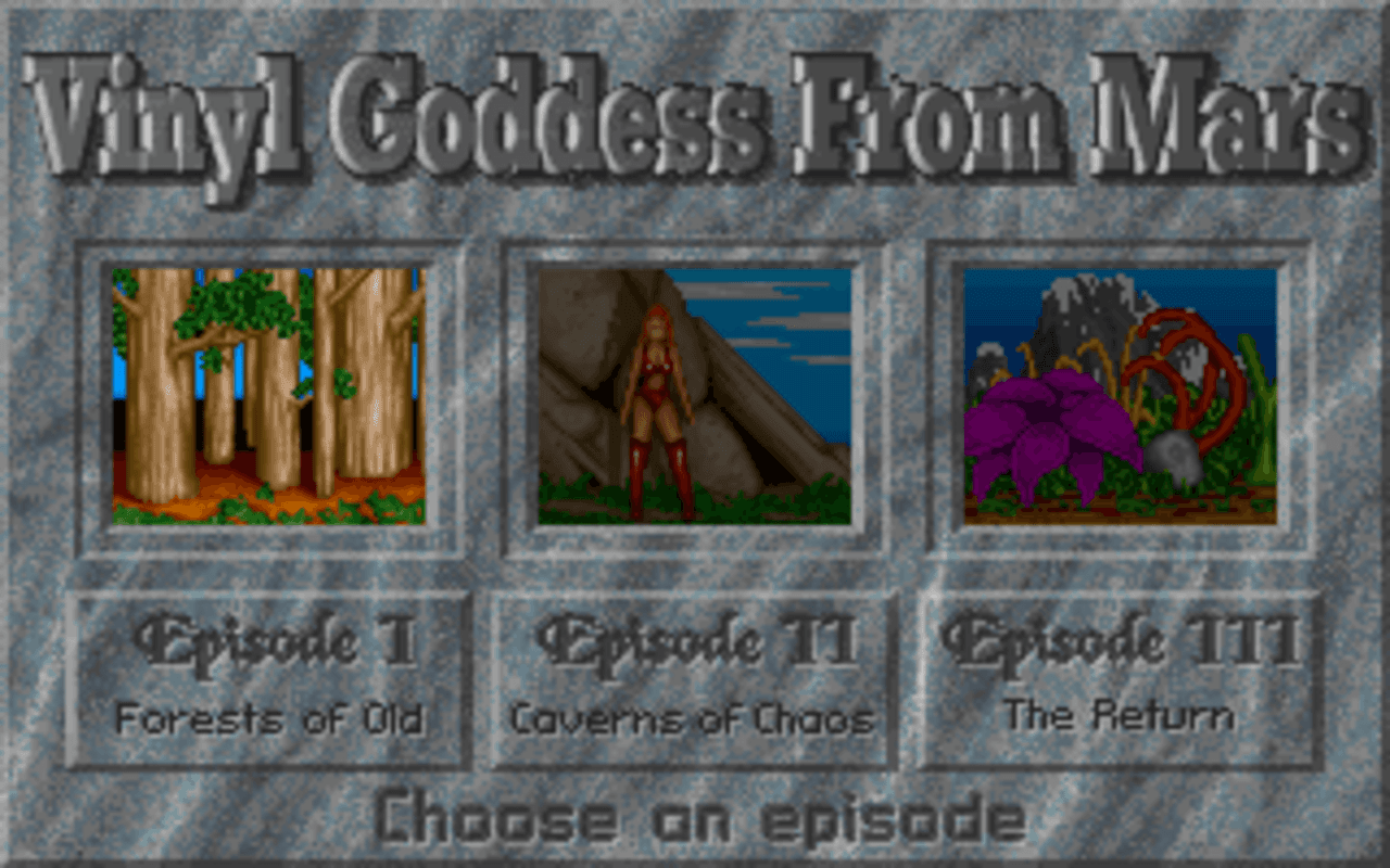 Gameplay screen of Vinyl Goddess from Mars (3/8) Gameplay screen of Vinyl Goddess from Mars (3/8)