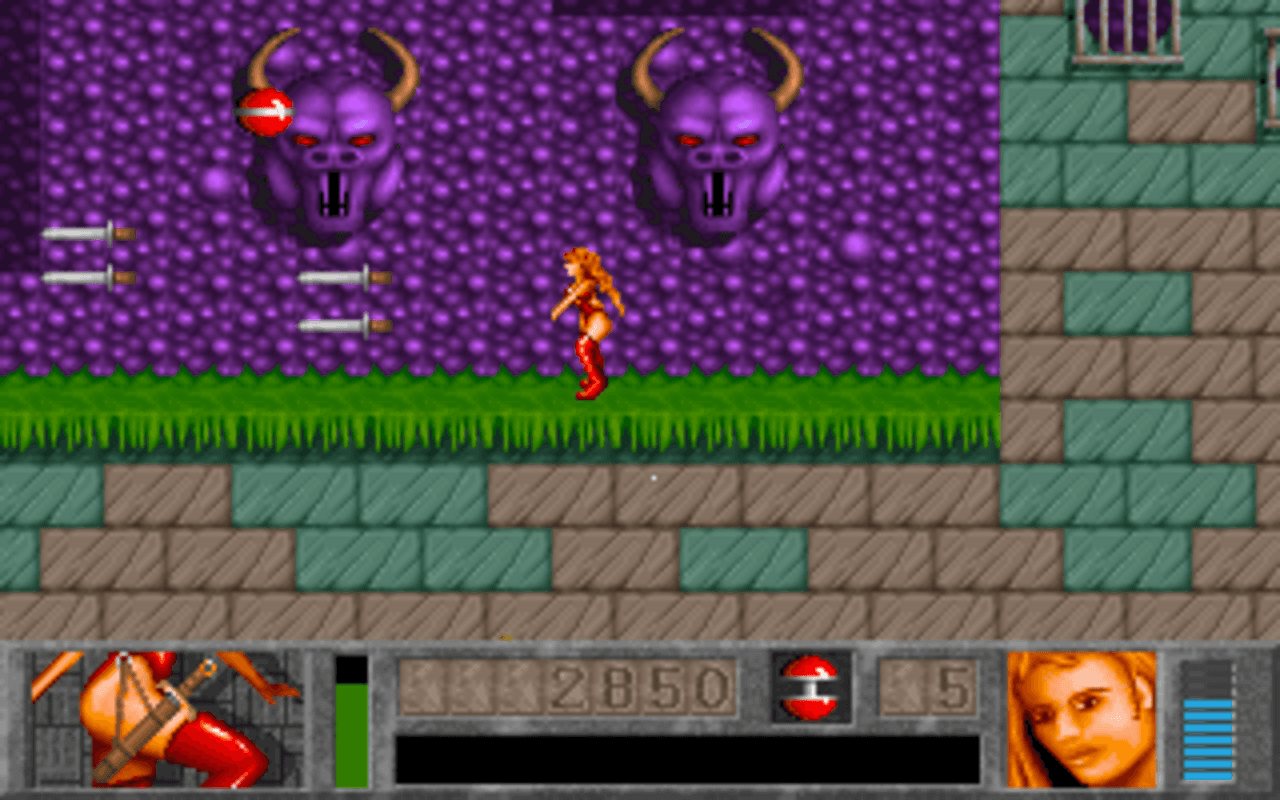 Gameplay screen of Vinyl Goddess from Mars (5/8) Gameplay screen of Vinyl Goddess from Mars (5/8)