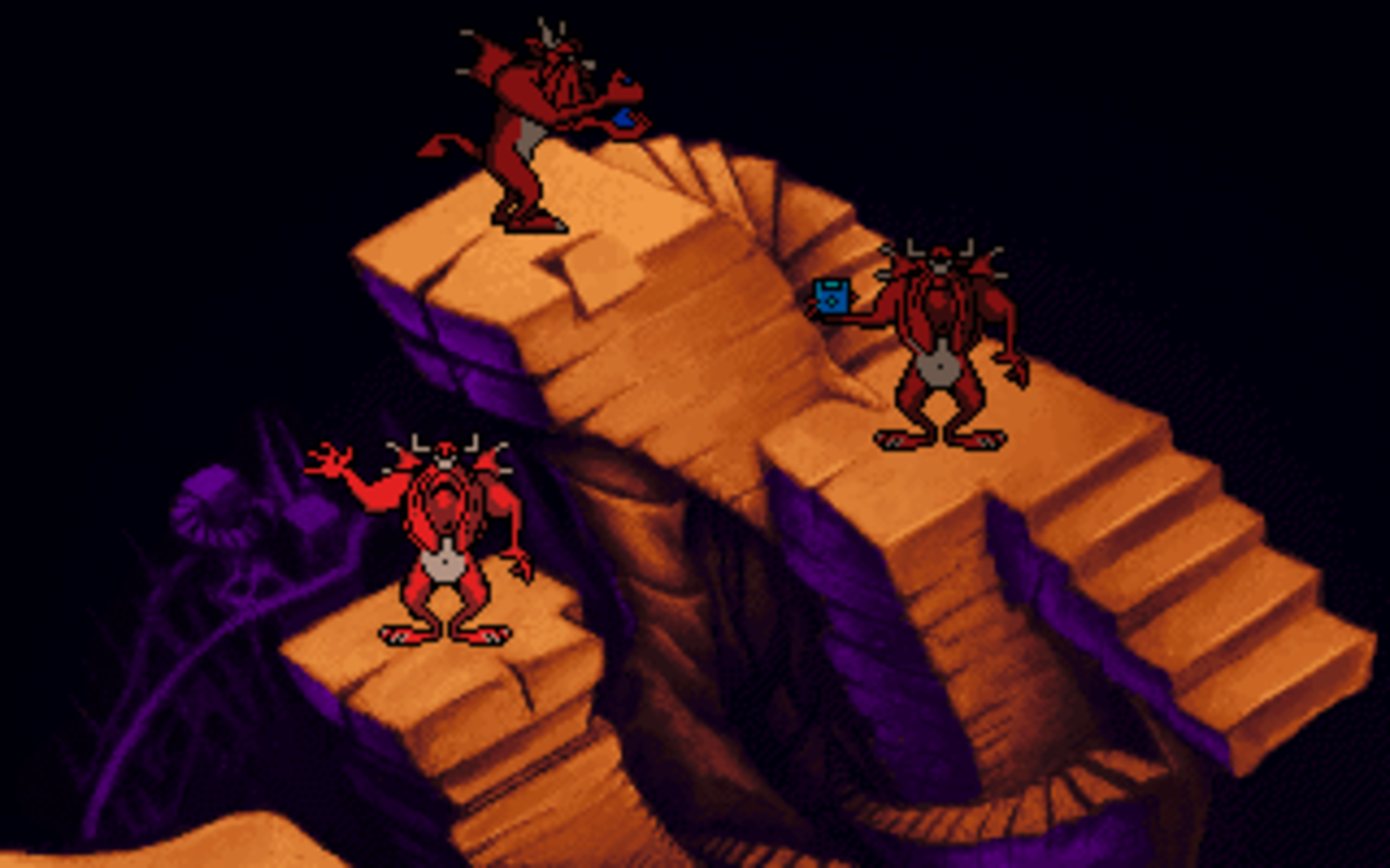 Gameplay screen of Litil Divil (8/8) Gameplay screen of Litil Divil (8/8)