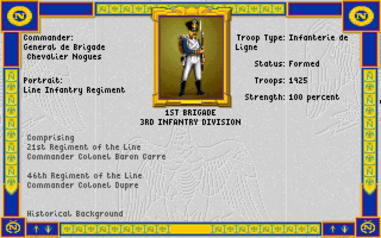 Gameplay screen of Fields of Glory (8/8) Gameplay screen of Fields of Glory (8/8)