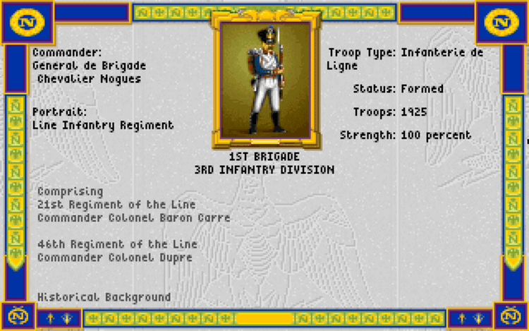 Gameplay screen of Fields of Glory (8/8) Gameplay screen of Fields of Glory (8/8)