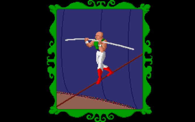 Gameplay screen of Fiendish Freddy's Big Top O' Fun (4/8) Gameplay screen of Fiendish Freddy's Big Top O' Fun (4/8)