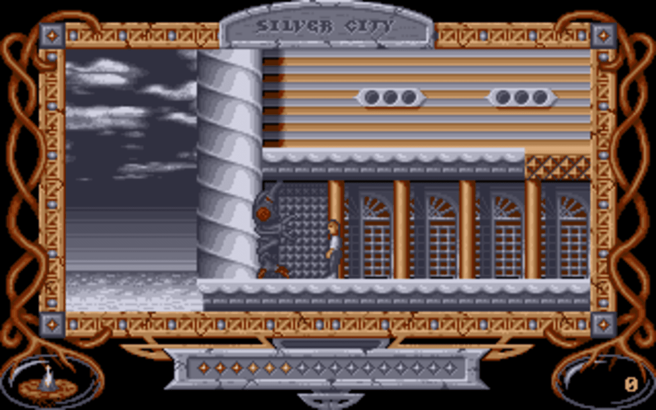Gameplay screen of The Neverending Story II: The Arcade Game (4/8) Gameplay screen of The Neverending Story II: The Arcade Game (4/8)