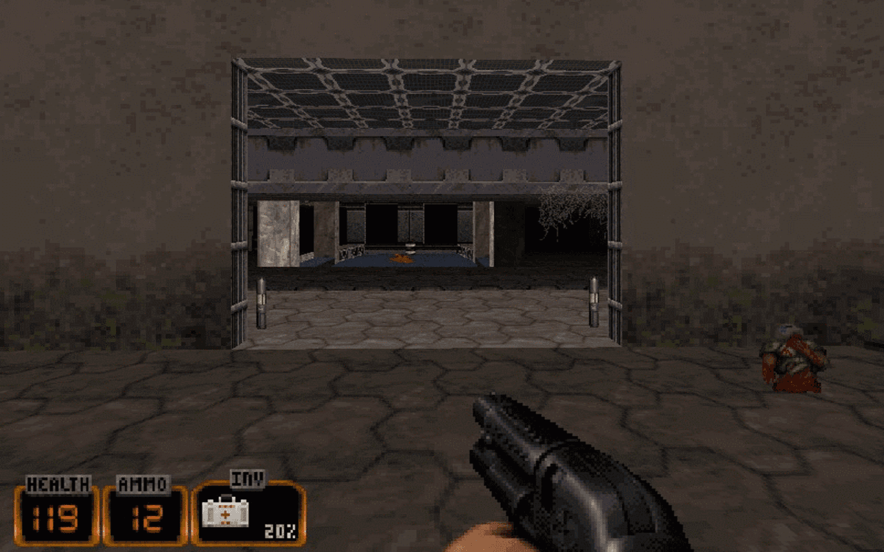 Gameplay screen of Duke: Nuclear Winter (2/8) Gameplay screen of Duke: Nuclear Winter (2/8)