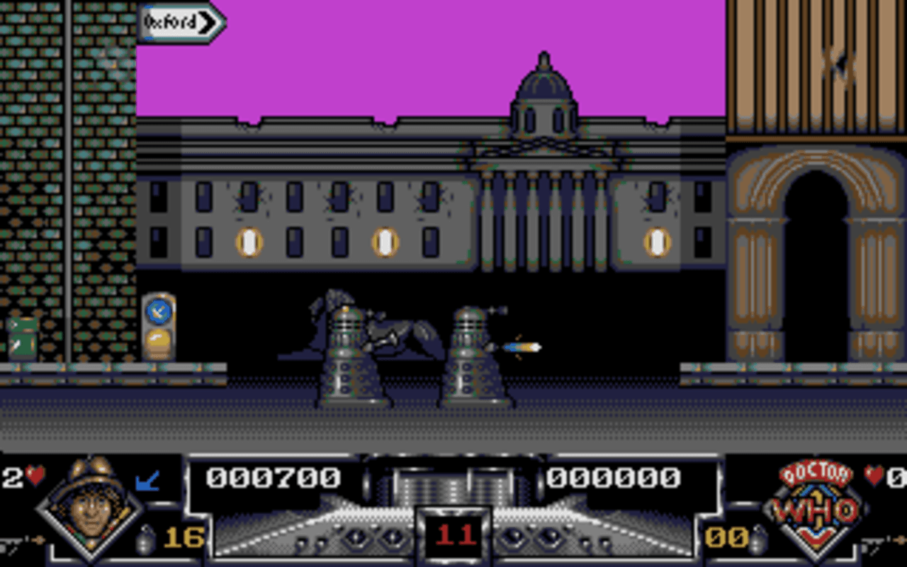 Gameplay screen of Dalek Attack (2/8) Gameplay screen of Dalek Attack (2/8)