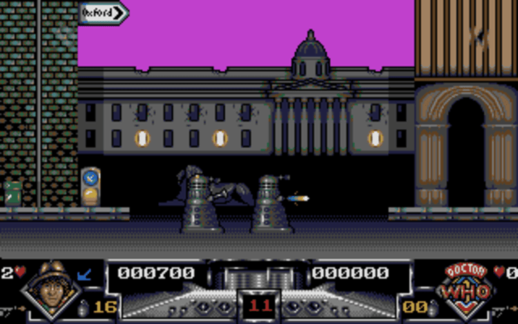 Gameplay screen of Dalek Attack (2/8) Gameplay screen of Dalek Attack (2/8)