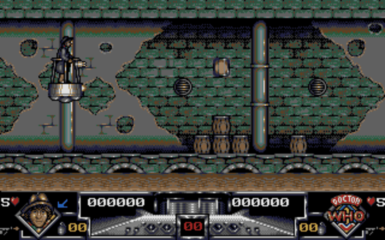Gameplay screen of Dalek Attack (3/8) Gameplay screen of Dalek Attack (3/8)