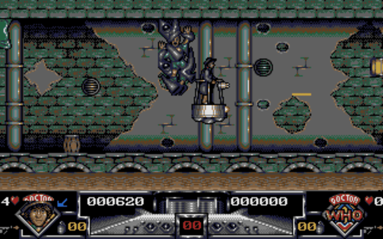 Gameplay screen of Dalek Attack (4/8) Gameplay screen of Dalek Attack (4/8)