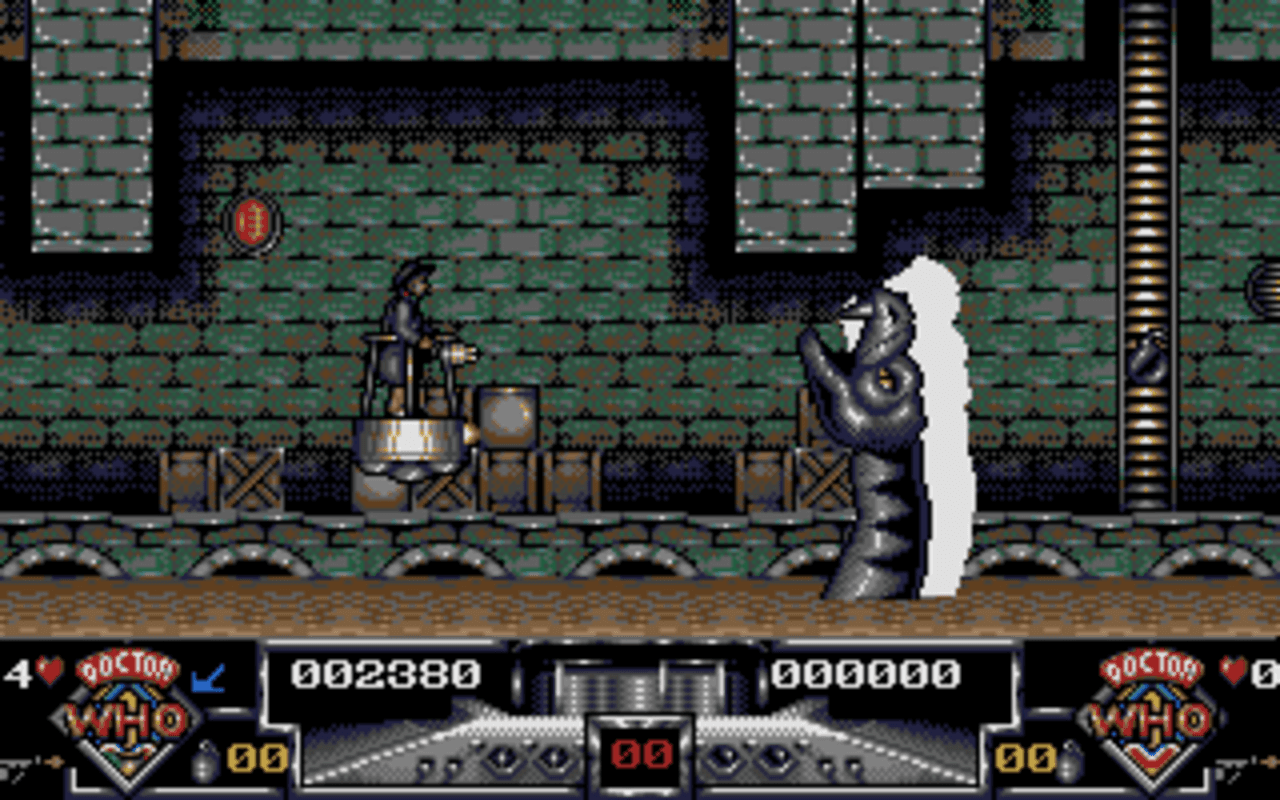 Gameplay screen of Dalek Attack (7/8) Gameplay screen of Dalek Attack (7/8)