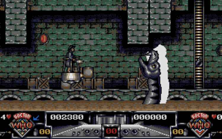 Gameplay screen of Dalek Attack (7/8) Gameplay screen of Dalek Attack (7/8)