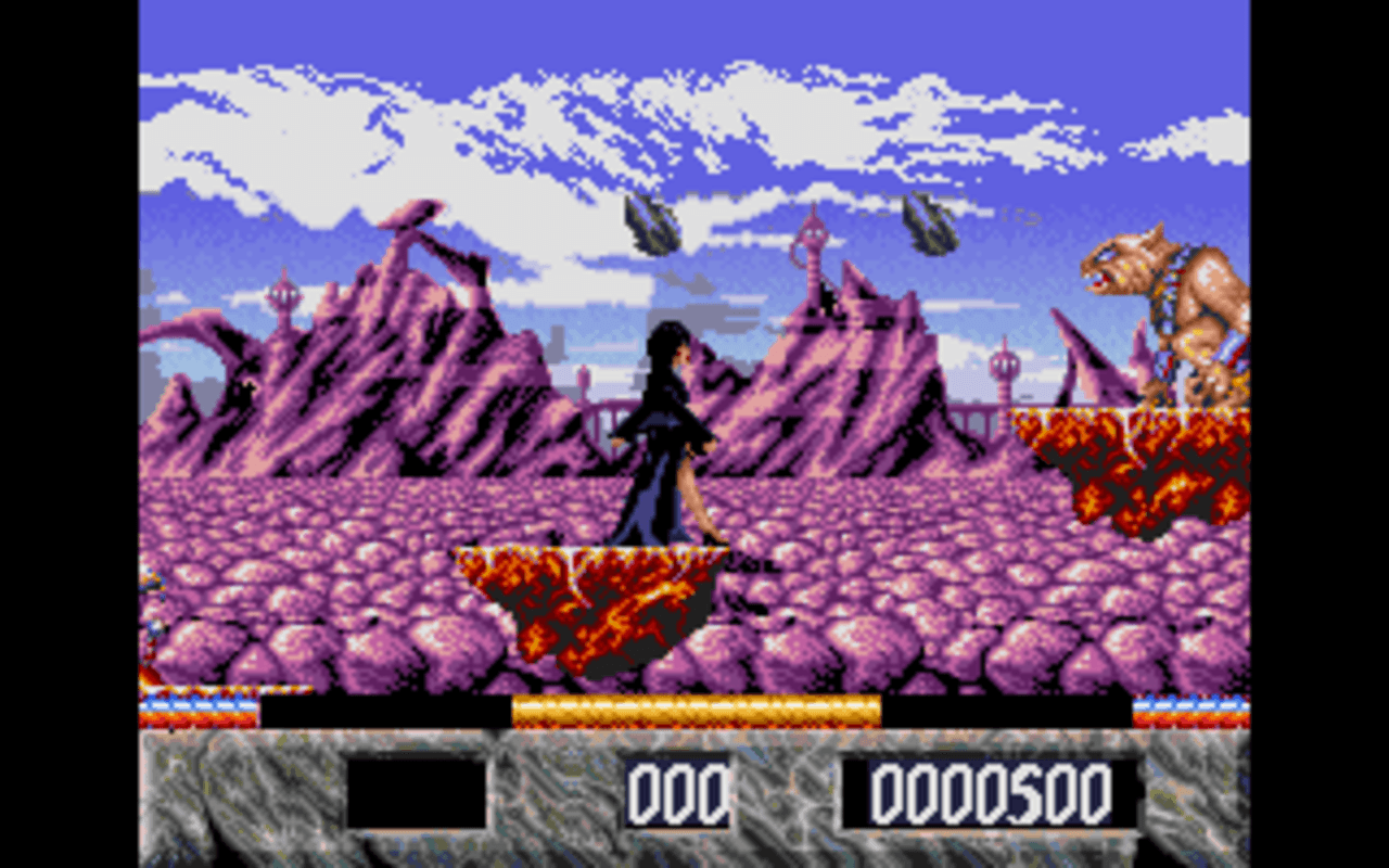 Gameplay screen of Elvira: The Arcade Game (1/8) Gameplay screen of Elvira: The Arcade Game (1/8)