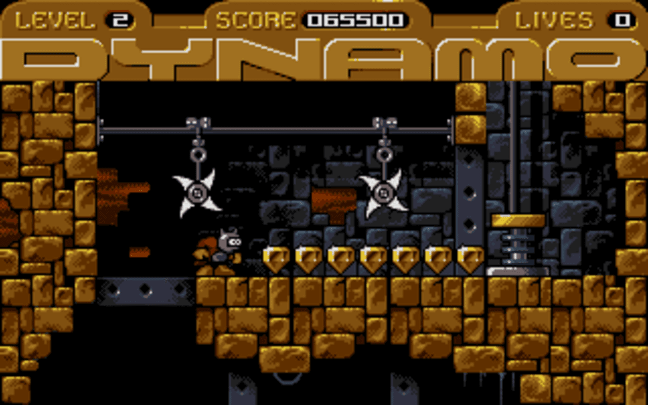 Gameplay screen of Captain Dynamo (8/8) Gameplay screen of Captain Dynamo (8/8)