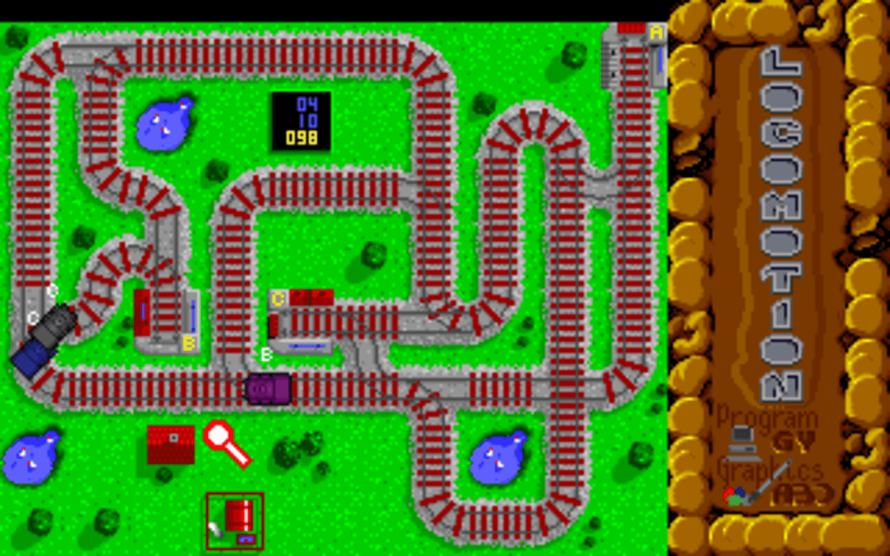 Gameplay screen of Locomotion (8/8) Gameplay screen of Locomotion (8/8)