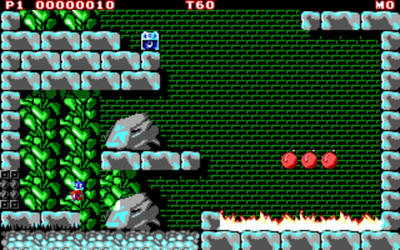 Gameplay screen of Mighty Bombjack (2/8) Gameplay screen of Mighty Bombjack (2/8)
