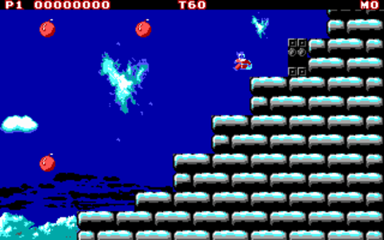 Gameplay screen of Mighty Bombjack (3/8) Gameplay screen of Mighty Bombjack (3/8)