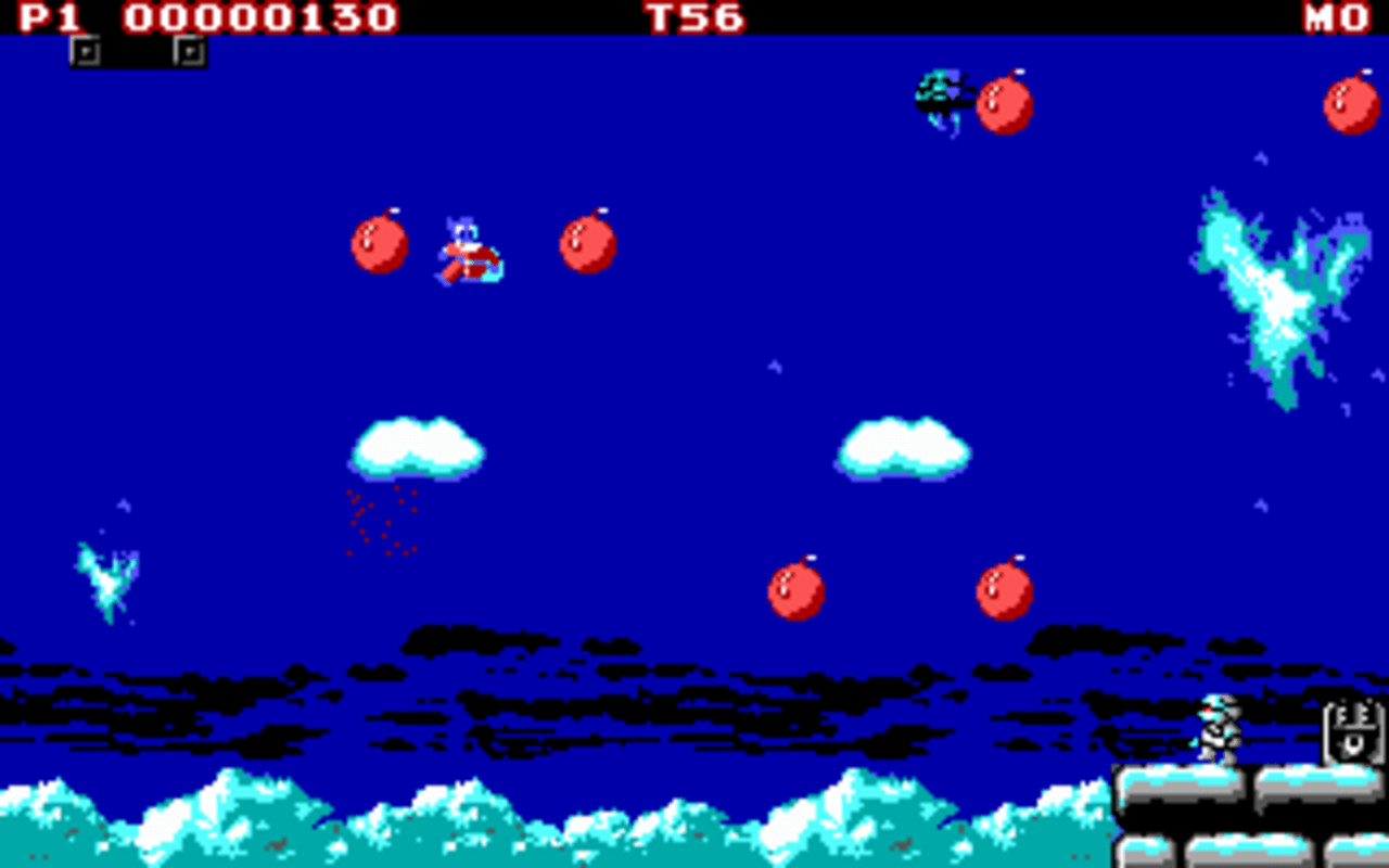 Gameplay screen of Mighty Bombjack (4/8) Gameplay screen of Mighty Bombjack (4/8)