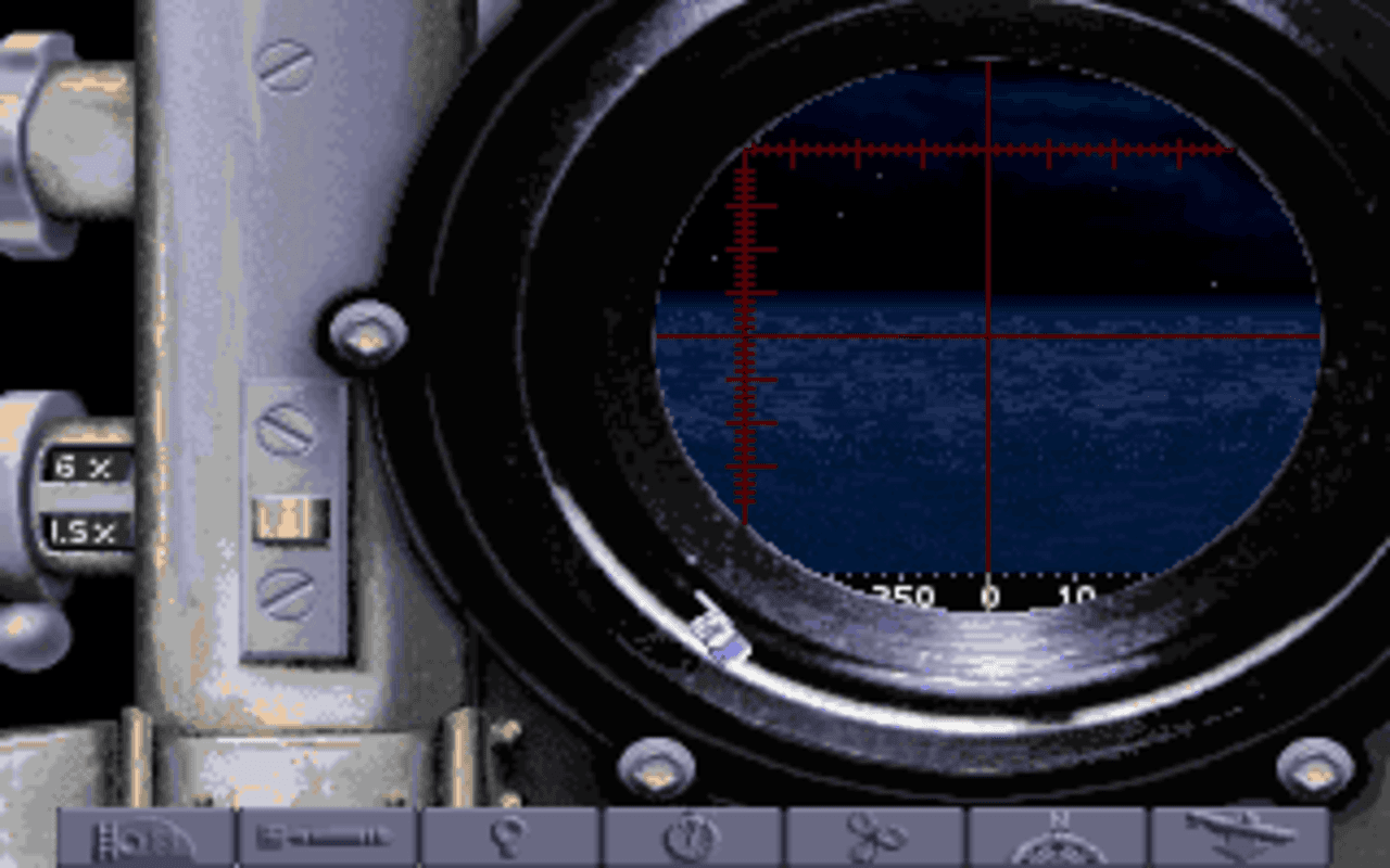 Gameplay screen of Aces of the Deep (4/8) Gameplay screen of Aces of the Deep (4/8)