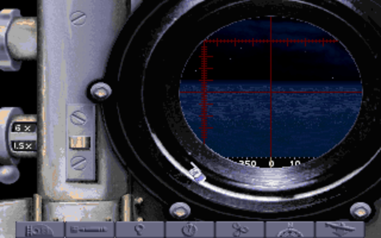 Gameplay screen of Aces of the Deep (4/8) Gameplay screen of Aces of the Deep (4/8)