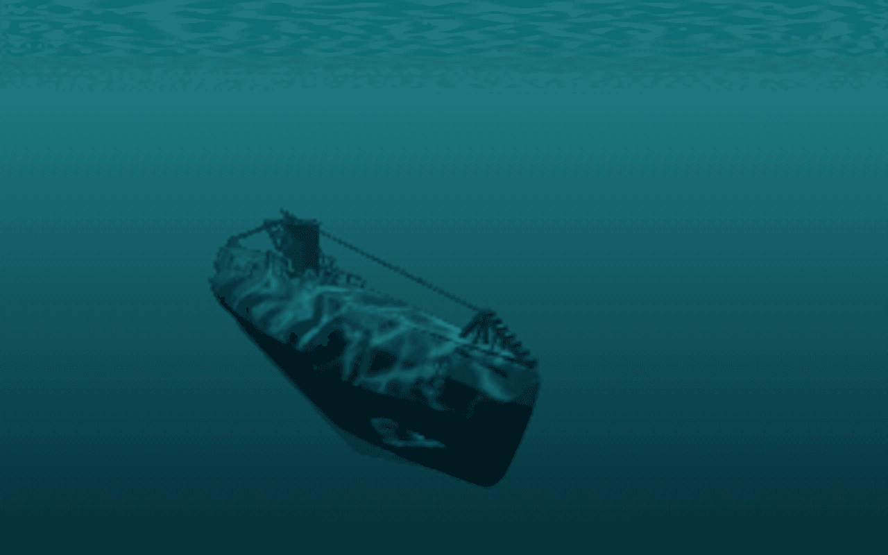 Gameplay screen of Aces of the Deep (6/8) Gameplay screen of Aces of the Deep (6/8)