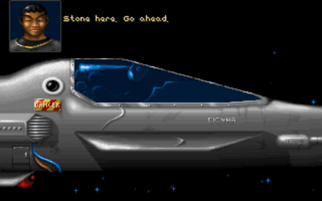 Gameplay screen of Solar Winds: The Escape (5/8) Gameplay screen of Solar Winds: The Escape (5/8)