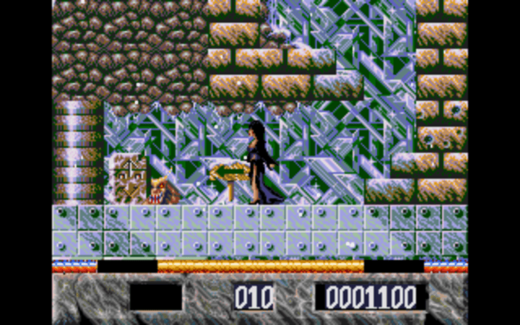 Gameplay screen of Elvira: The Arcade Game (8/8) Gameplay screen of Elvira: The Arcade Game (8/8)